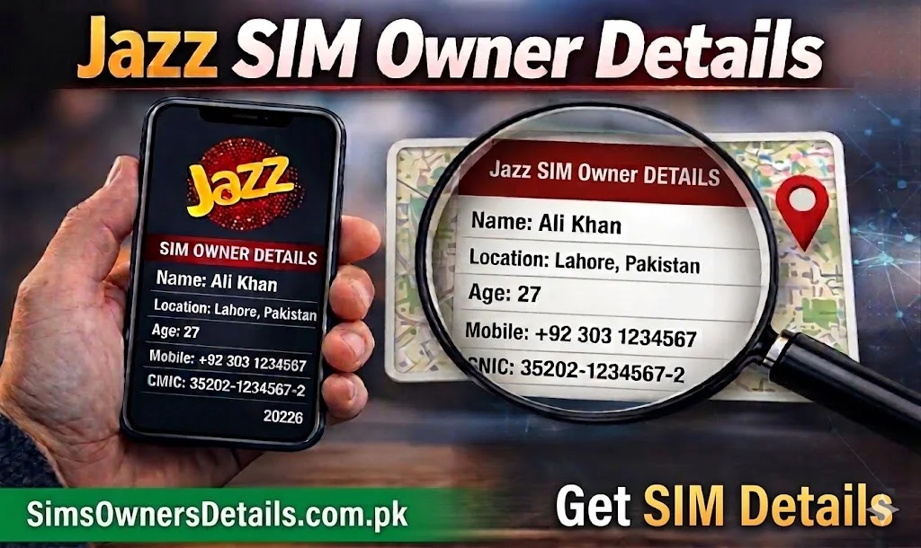 Jazz Number Check — How to Find Jazz SIM Owner Name Free